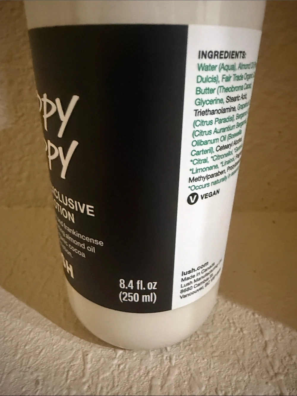 LUSH Happy Hippy Kitchen Exclusive Body Lotion